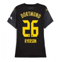 Echipament fotbal Borussia Dortmund Julian Ryerson #26 Tricou Deplasare 2024-25 pentru femei maneca scurta